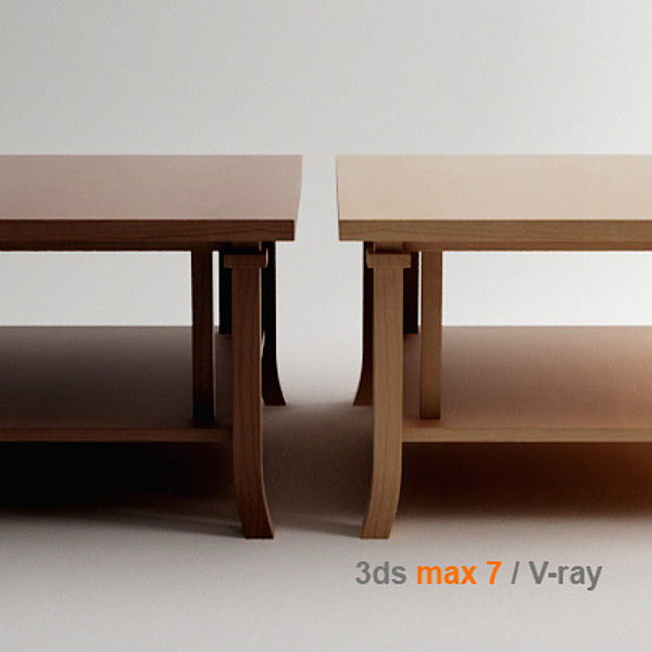 3ds max design coonley - Coonley Coffee Table by lajhar
